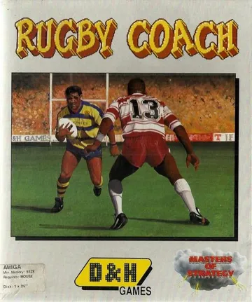 Rugby Coach box cover front